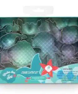 Zeemeermin Koekjesuitstekers set 10