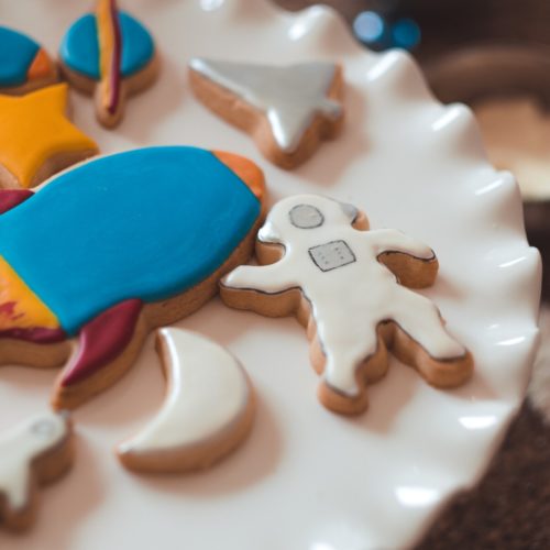 Space koekjes & cakejes bakpakket bij cake, bake & love 9
