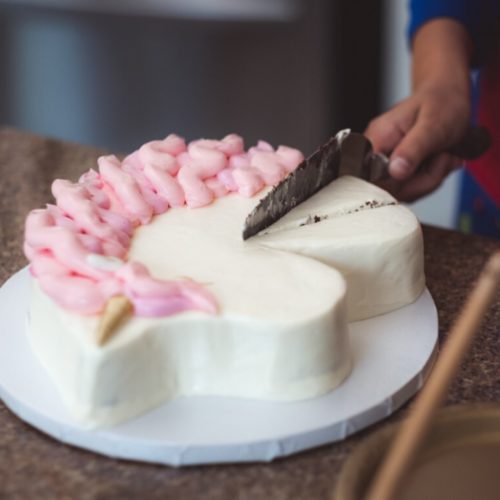 Eenhoorn taart bakpakket bij cake, bake & love 8