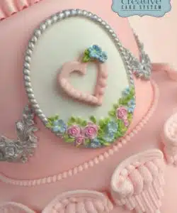 Katy sue designs - petite rose circle plaque bij cake, bake & love 14 Katy sue designs - petite rose circle plaque bij cake, bake & love 13