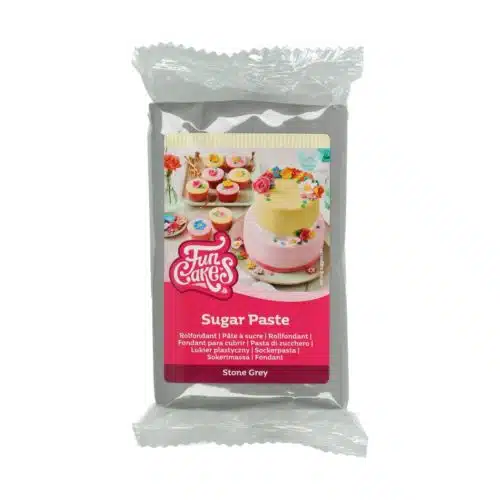Funcakes rolfondant stone grey 250 g