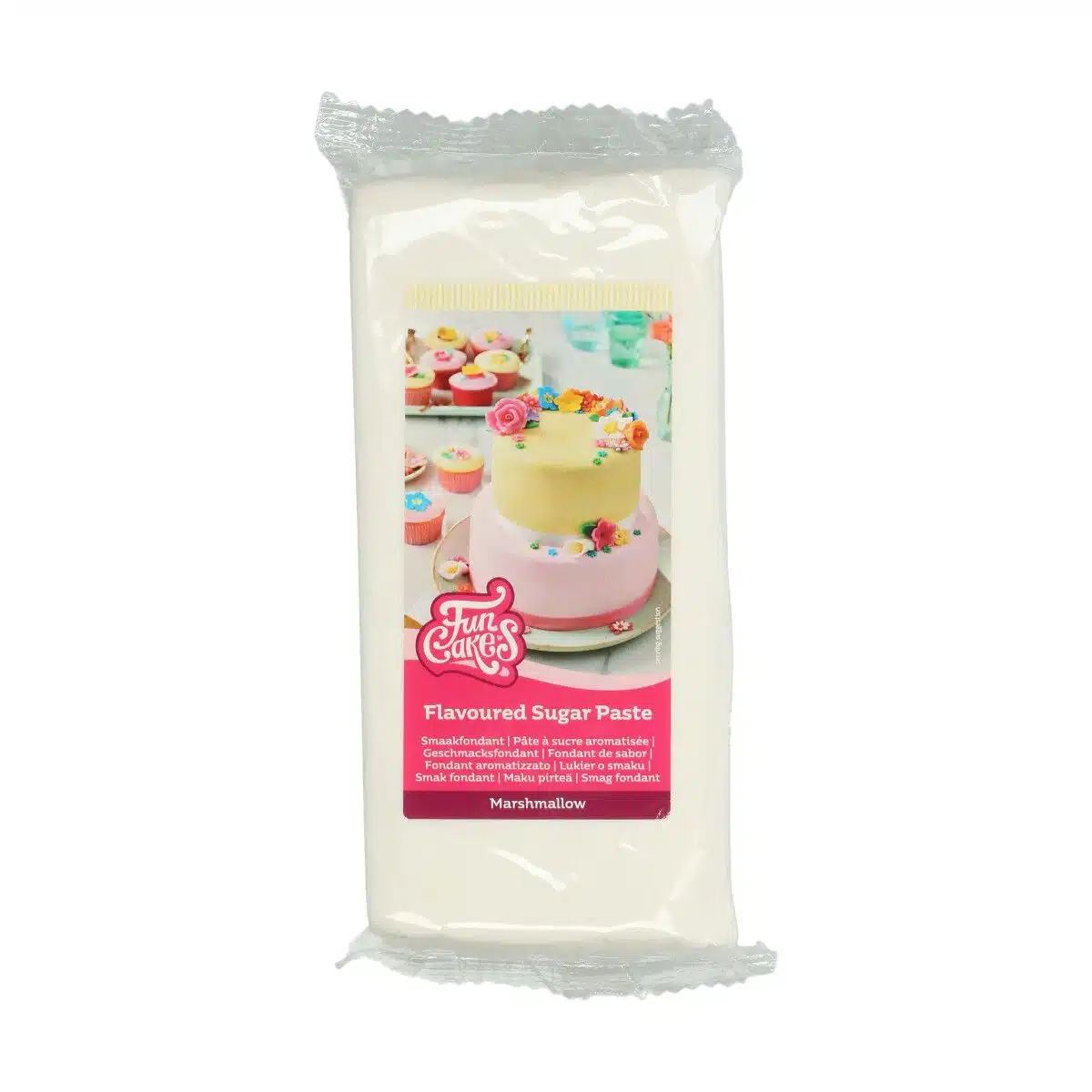Funcakes rolfondant marshmallow 1 kg bij cake, bake & love 5 Funcakes rolfondant marshmallow 1 kg