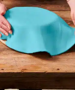 Alternative view of FunCakes Ready Rolled Fondant Disc Baby Blue