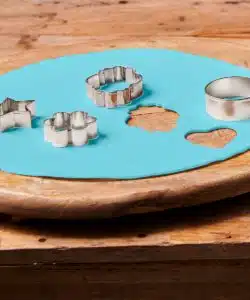 Funcakes ready rolled fondant disc baby blue bij cake, bake & love 10