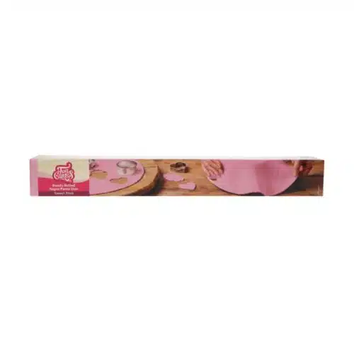 Funcakes ready rolled fondant disc sweet pink