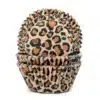 House of marie baking cups luipaard bruin pk/50 bij cake, bake & love 3