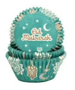 House of Marie Baking Cups Eid Mubarak pk/50