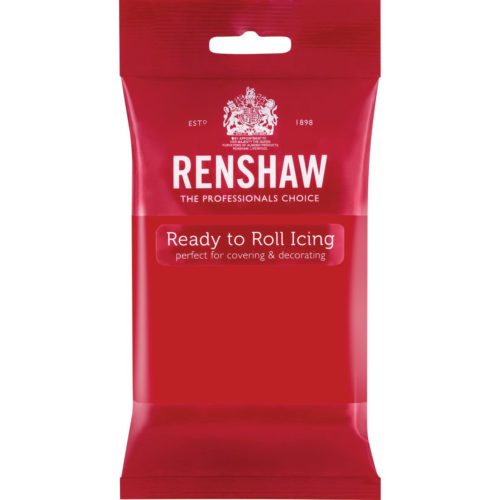 Renshaw rolfondant pro 250g - poppy red bij cake, bake & love 5