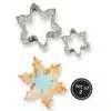 Pme cookie cutter snowflake set/2 bij cake, bake & love 1
