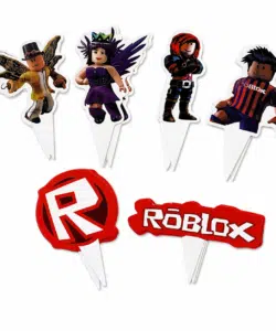Roblox Cupcake Prikkers 24 stuks