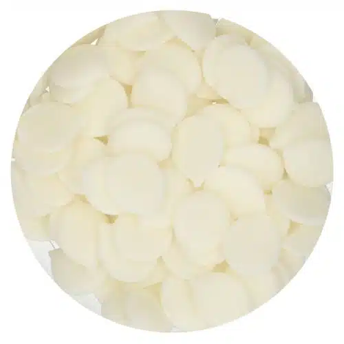 Funcakes deco melts - snow white - geen e171 - 1kg - afbeelding 3
