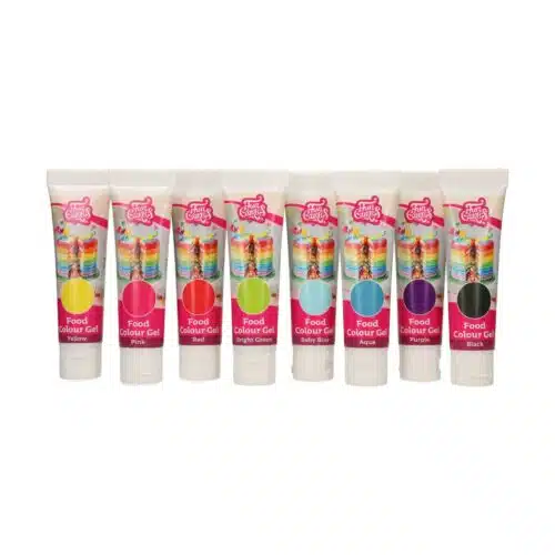 Funcakes food colour gel set/8 - afbeelding 2