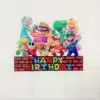 Caketopper mario brothers happy birthday blokjes bij cake, bake & love 2 Caketopper mario brothers happy birthday blokjes bij cake, bake & love 1