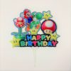 Caketopper mario brothers happy birthday sterren bij cake, bake & love 3
