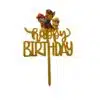 Caketopper paw patrol happy birthday goud bij cake, bake & love 1
