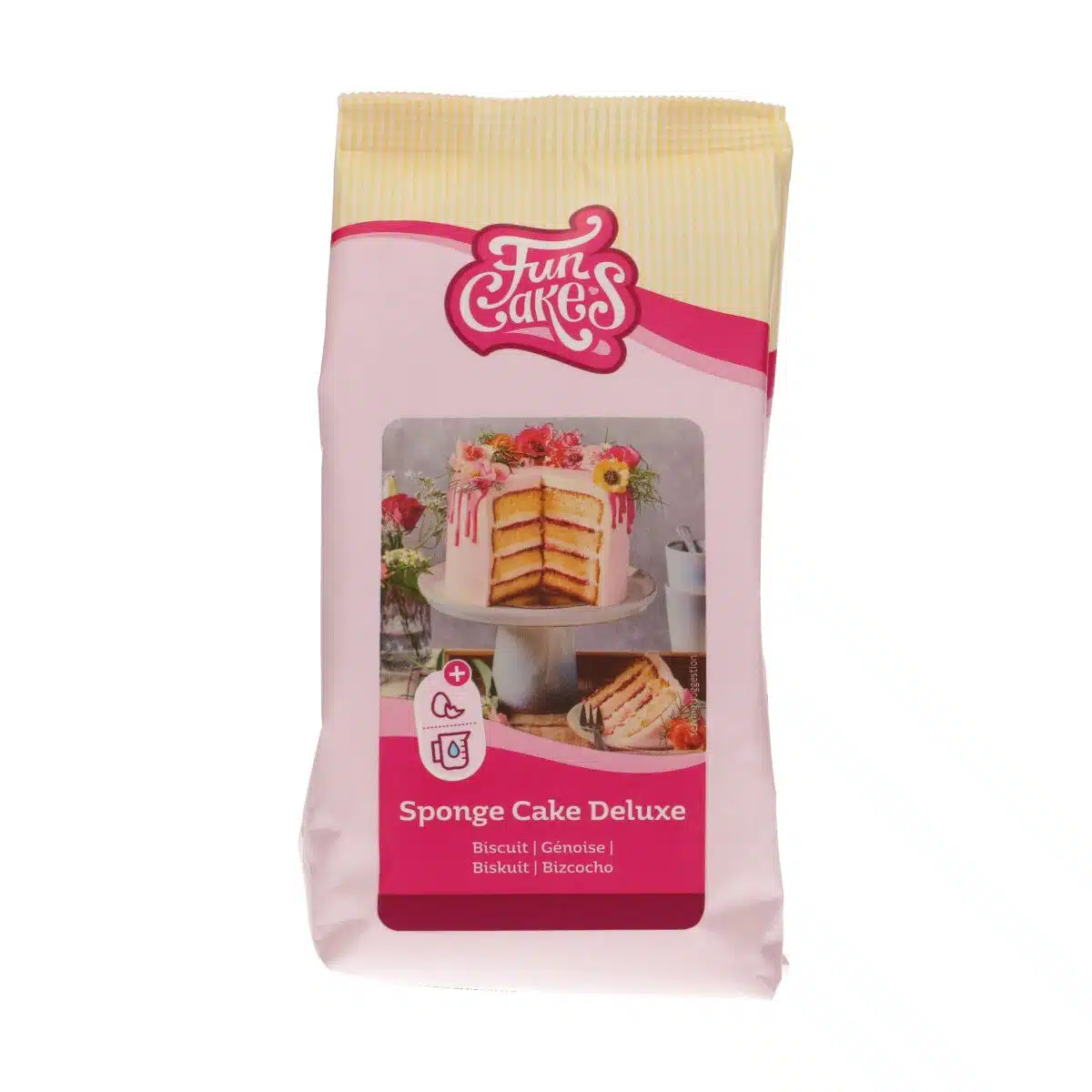 Funcakes mix voor biscuit deluxe 500 g bij cake, bake & love 5 Funcakes mix voor biscuit deluxe 500 g