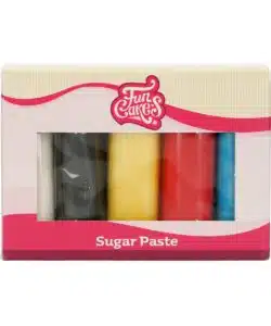 FunCakes Rolfondant Multipack Primary Colours 5x100 g