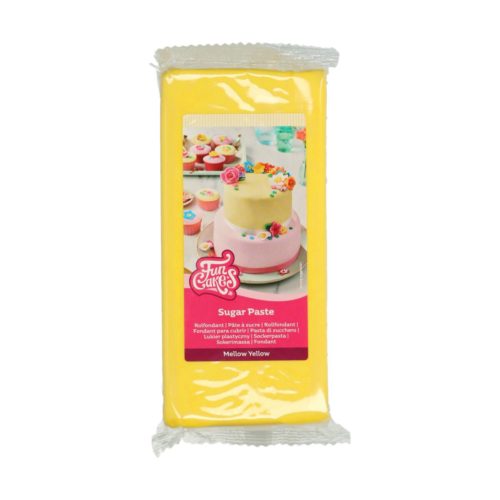 Funcakes rolfondant mellow yellow 1 kg bij cake, bake & love 5