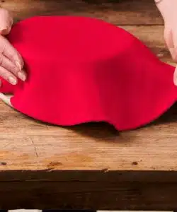 Alternative view of FunCakes Ready Rolled Fondant Disc Fire Red
