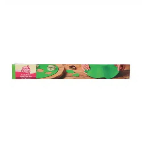 Funcakes ready rolled fondant disc spring green