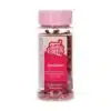 Funcakes suikerhartjes bordeaux 80 g bij cake, bake & love 1