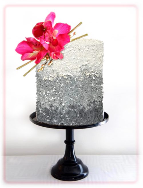 Crystal candy silver moon bij cake, bake & love 6