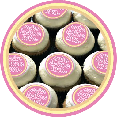 Eetbare print bij cake, bake & love 1