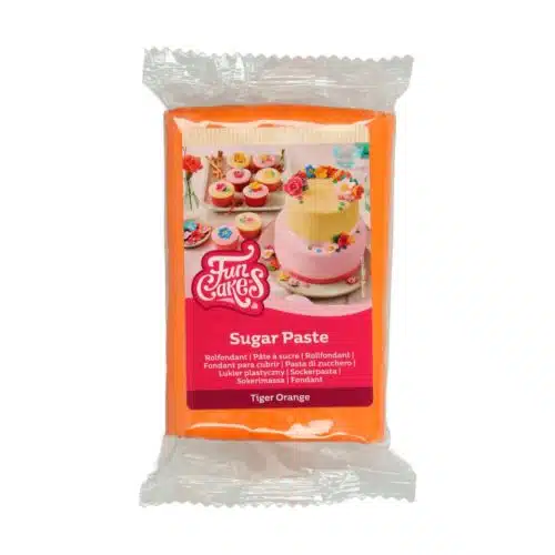 Funcakes rolfondant tiger orange 250 g