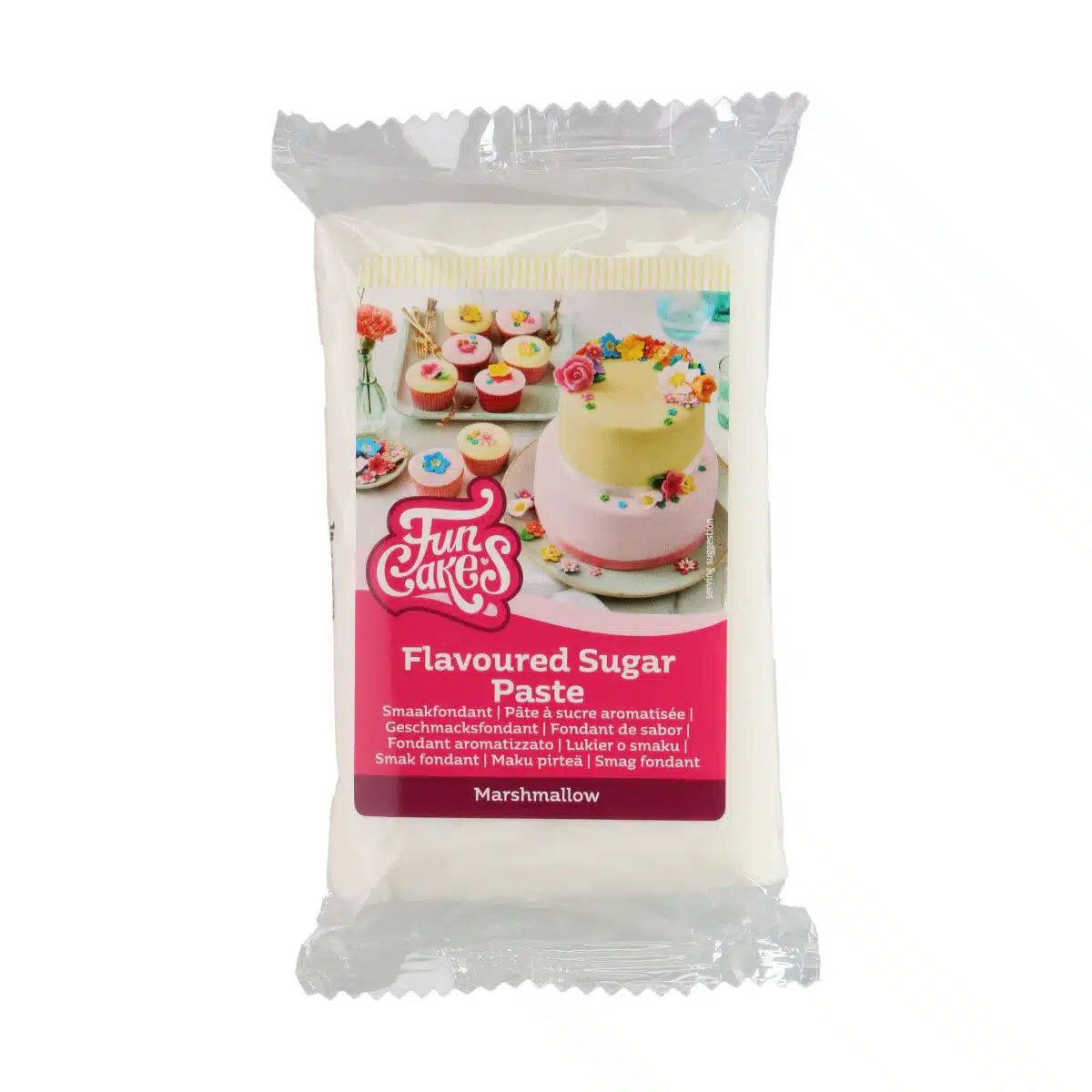 Funcakes smaakfondant marshmallow 250 g bij cake, bake & love 5 Funcakes smaakfondant marshmallow 250 g