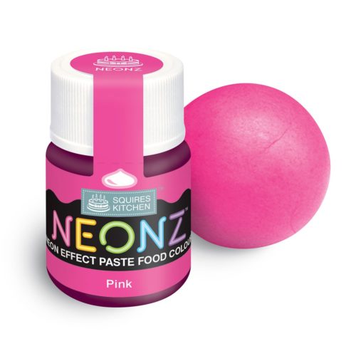 Neonz paste food colour pink 20g bij cake, bake & love 6