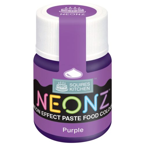 Neonz paste food colour purple 20g bij cake, bake & love 5