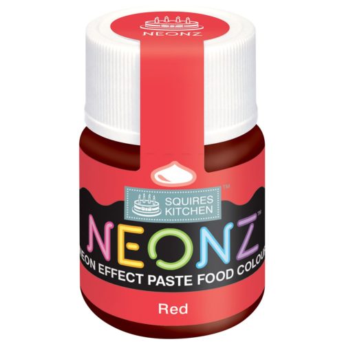 Neonz paste food colour red 20g bij cake, bake & love 5
