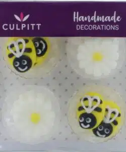 Alternative view of Culpitt Suikerdecoratie Bloemetjes & Bijtjes pk/12