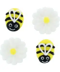 Culpitt Suikerdecoratie Bloemetjes & Bijtjes pk/12