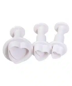 Alternative view of Cake Star Plunger Cutter Heart set van 3