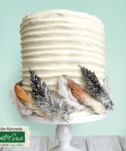 Katy sue designs - feathers bij cake, bake & love 17