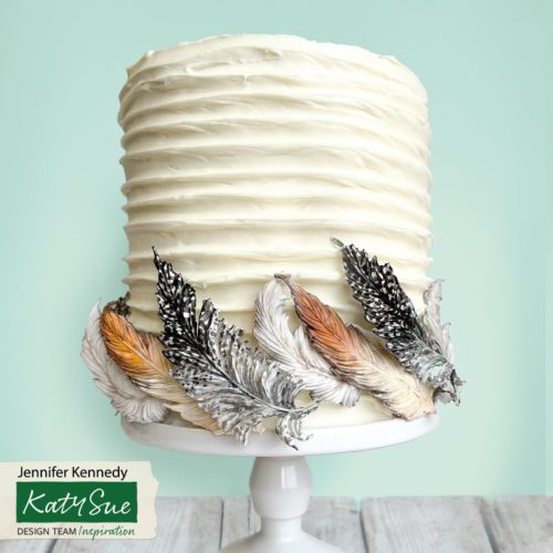 Katy sue designs - feathers bij cake, bake & love 9
