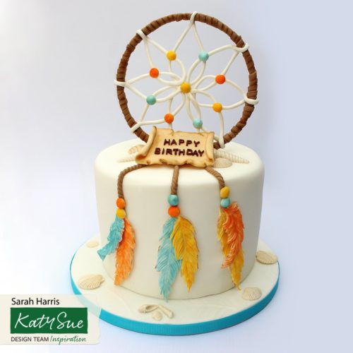 Katy sue designs - feathers bij cake, bake & love 11