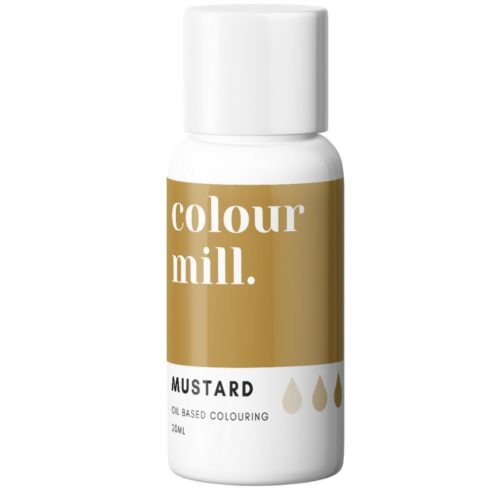 Colour mill - mustard 20 ml bij cake, bake & love 5