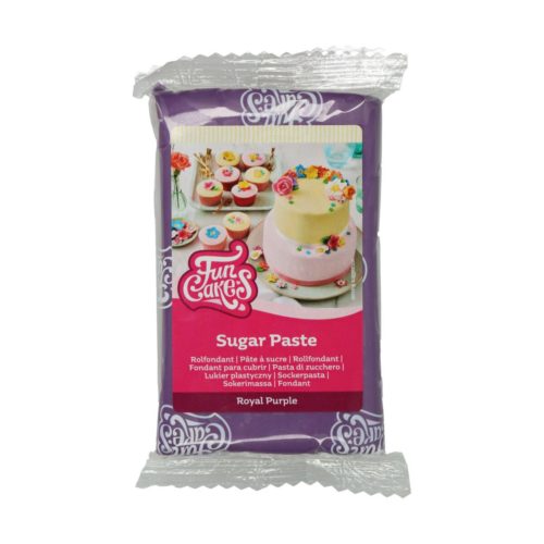 Funcakes rolfondant royal purple 250 g bij cake, bake & love 5