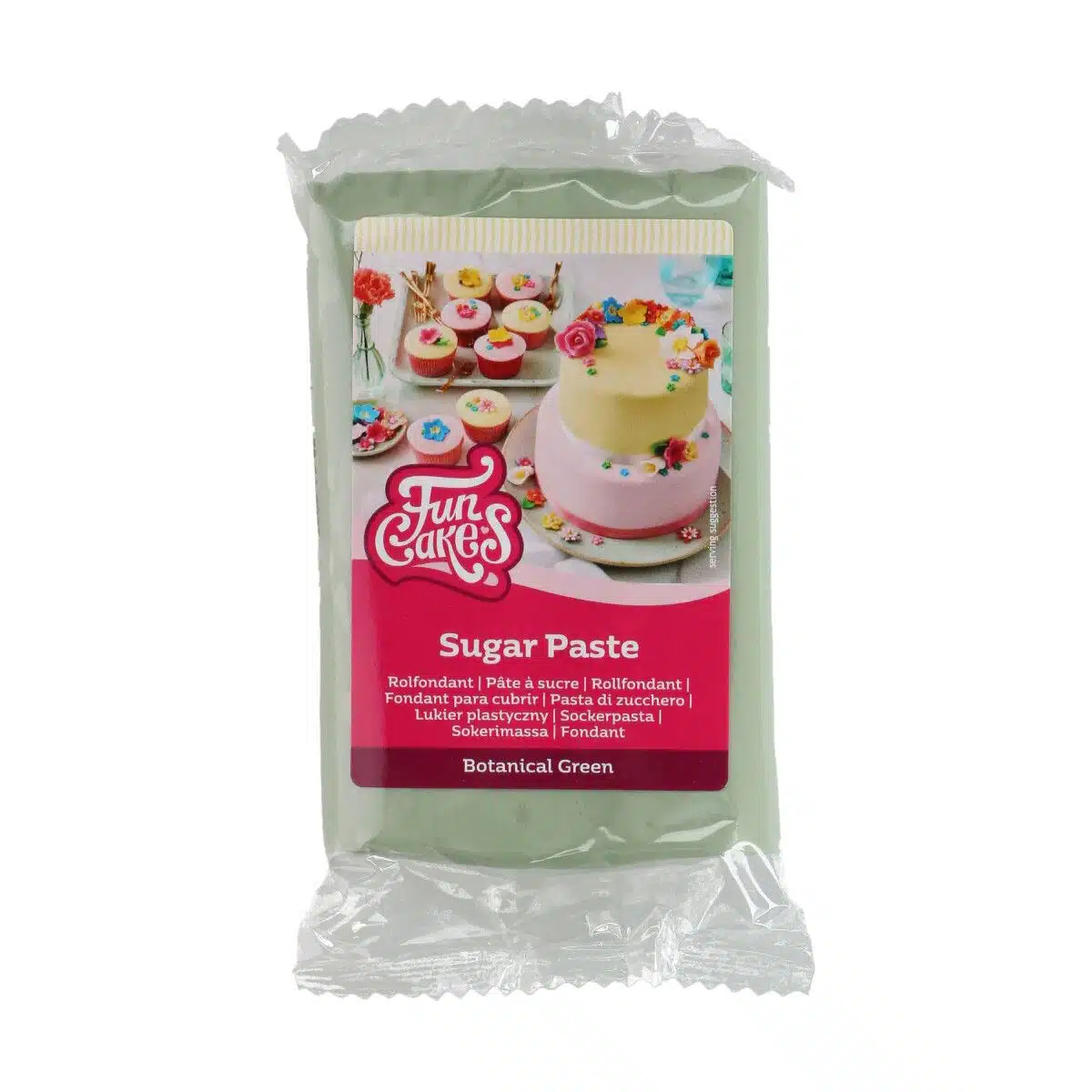 Funcakes rolfondant botanical green 250 g bij cake, bake & love 5 Funcakes rolfondant botanical green 250 g