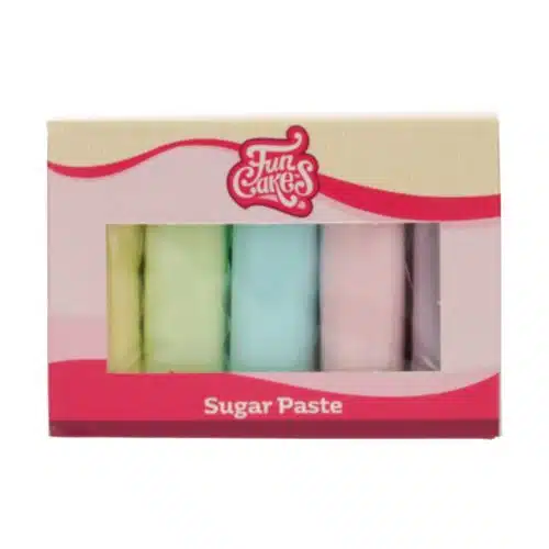 Funcakes rolfondant multipack pastel colours 5x100 g