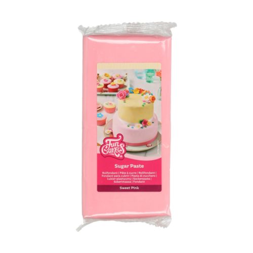 Funcakes rolfondant sweet pink 1 kg bij cake, bake & love 5