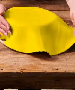 Alternative view of FunCakes Ready Rolled Fondant Disc Mellow Yellow