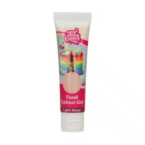 Funcakes food colour gel light beige 30 g