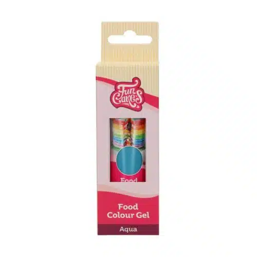 Funcakes food colour gel aqua 30 g - afbeelding 2