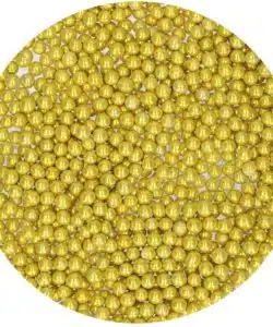 Funcakes suikerparels medium metallic goud 80 g bij cake, bake & love 7