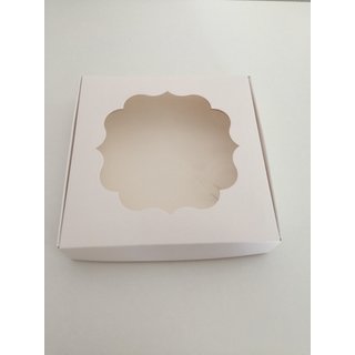 Koekjes doos met venster 20 x 15 x 3 cm bij cake, bake & love 5