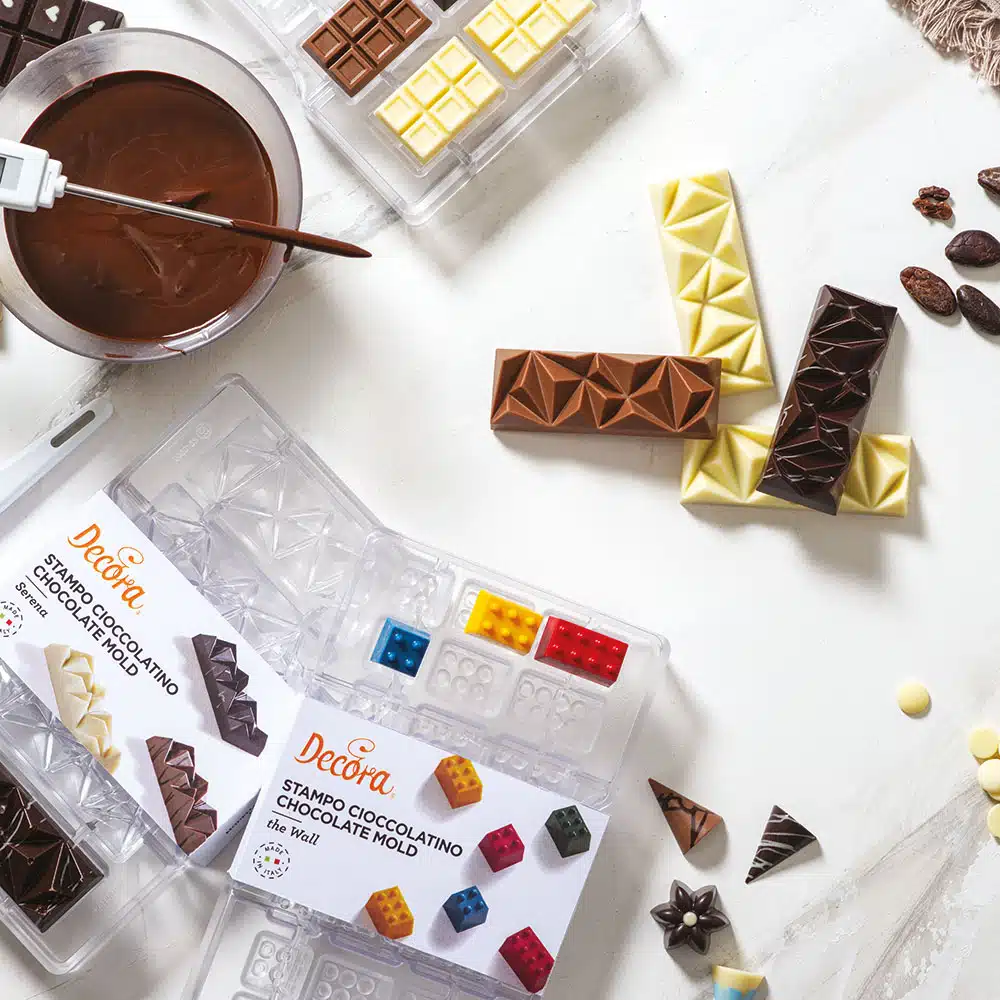 Decora chocolate mould baretta serena bij cake, bake & love 7 Decora chocolate mould baretta serena - afbeelding 3