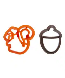 Koekjesuitsteker set eekhoorn en eikel bij cake, bake & love 10
